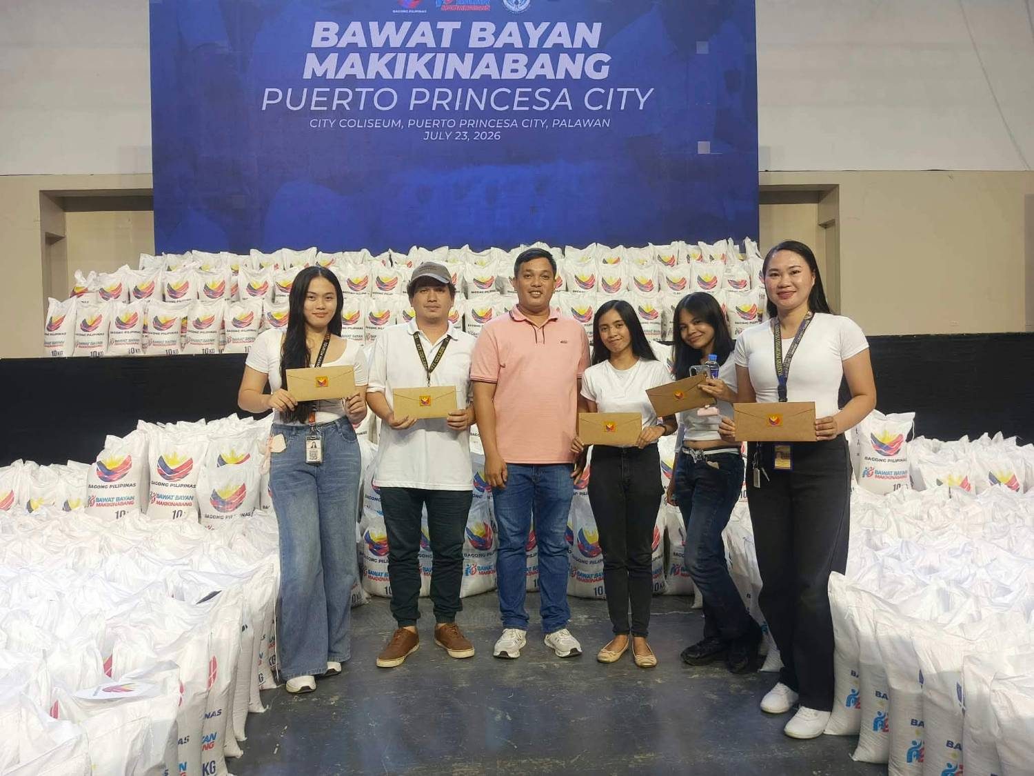 Bawat Bayan Makikinabang distribution, City Coliseum